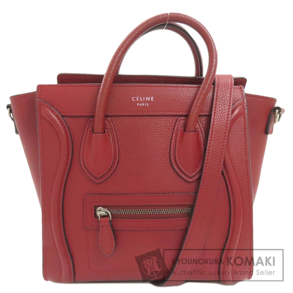 Celine Luggage Tote Handbag Calfskin
